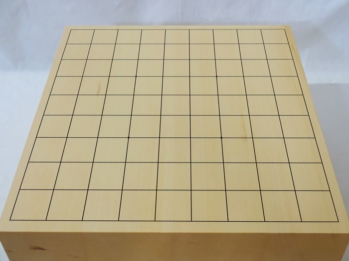 将棋盤　ヒバ　20号　竹　脚付