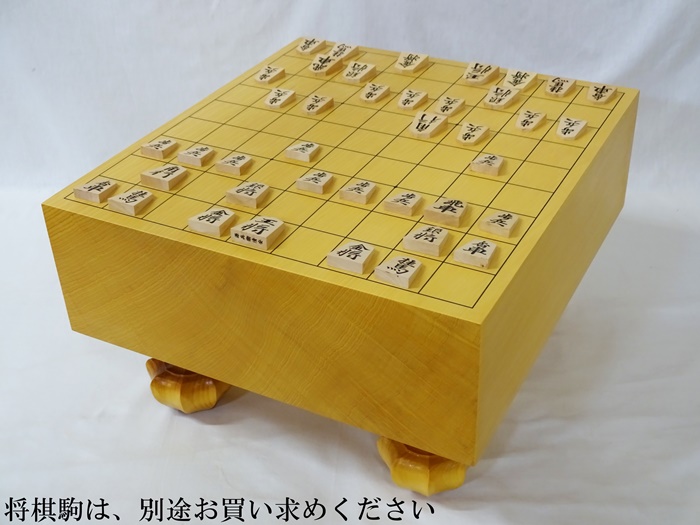 将棋盤　中国榧　3寸8分