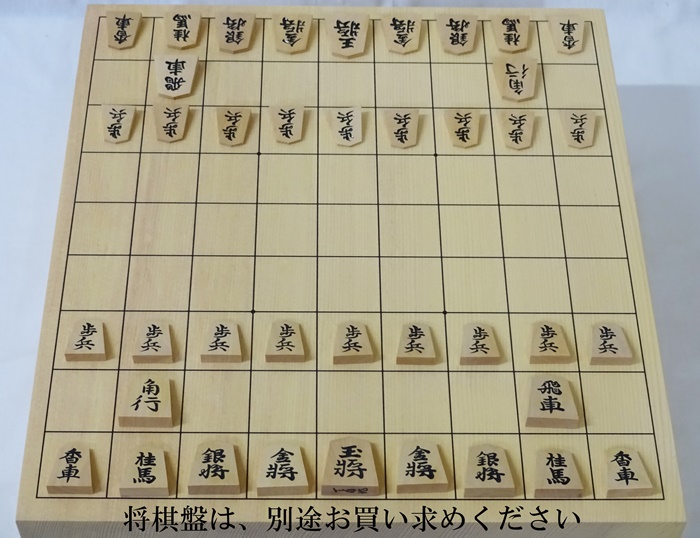 将棋駒　天月作　錦旗