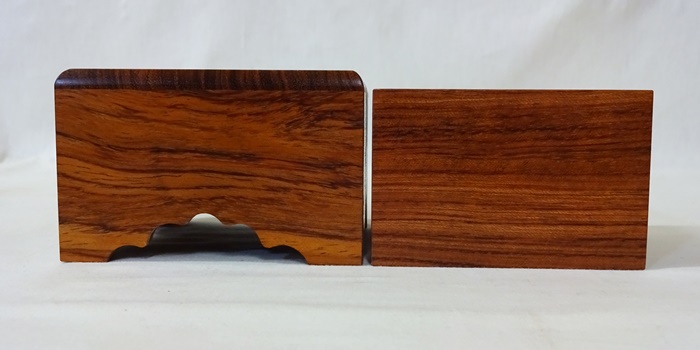 駒箱　ブビンガ