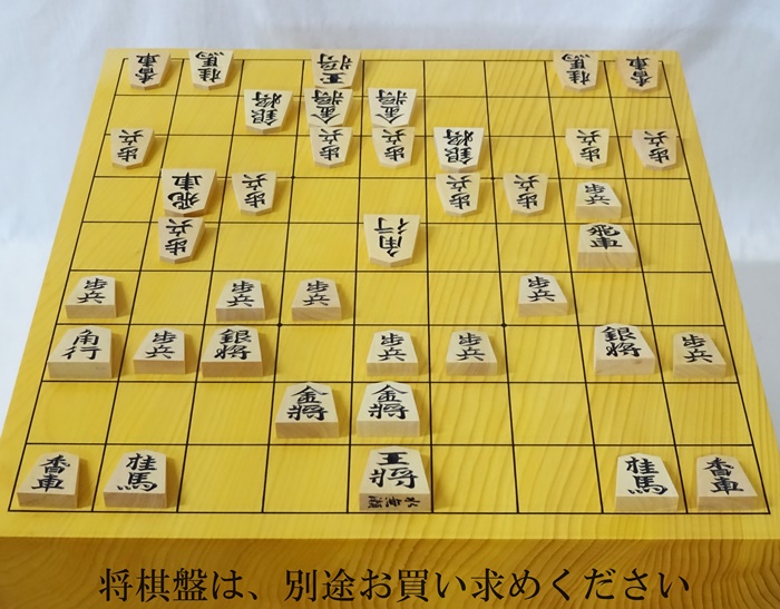 将棋駒　雲南混　椿寿作　水無瀬