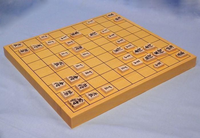 将棋盤　新かや1寸卓上　Bセット
