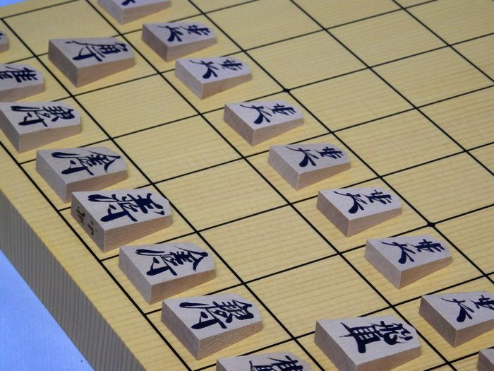 将棋盤　新かや1寸卓上　Cセット