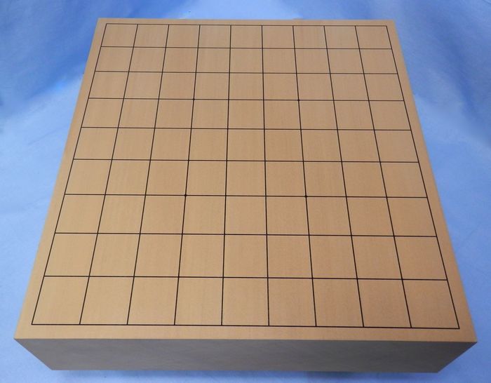 将棋盤　新桂　３寸　特上彫セット