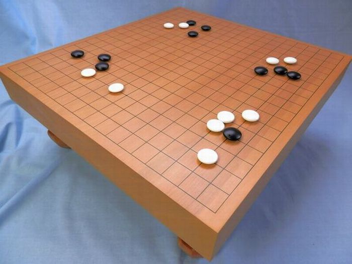 碁盤　桂　２寸　脚付