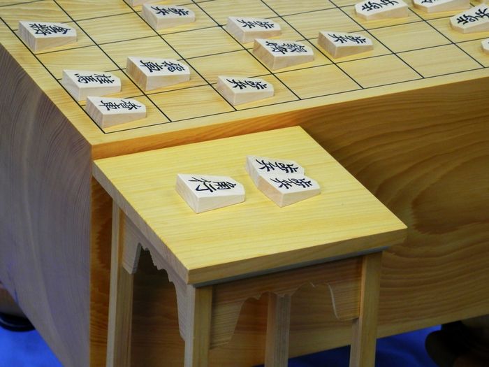 将棋 駒台 本榧 ４本脚 60号用