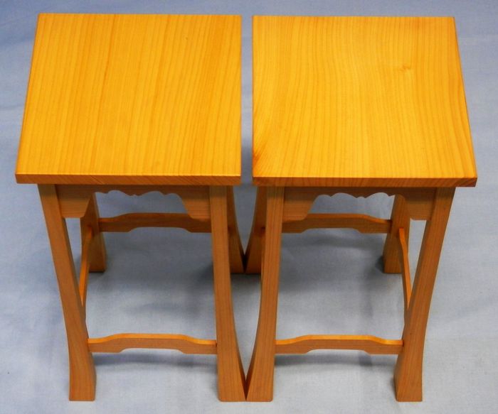 将棋 駒台 本榧 ４本脚 60号用